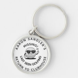 Llavero Nombre Personalizado Gracioso Perder Las Bolas De