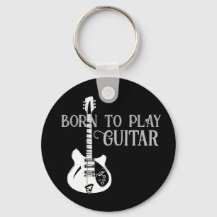 Llavero Nombre personalizado Guitarra eléctrica mínima mod