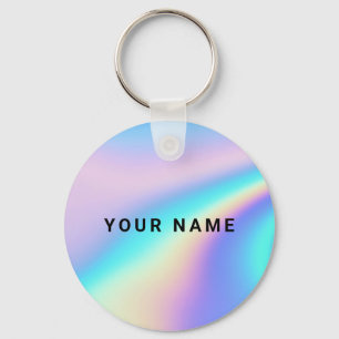 Llavero Nombre personalizado holográfico
