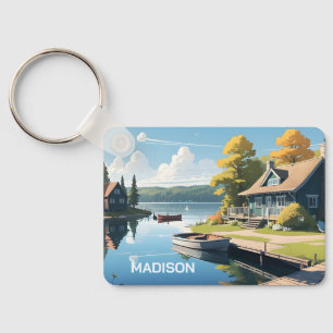 Llavero Nombre personalizado Ilustracion natural de Finlan