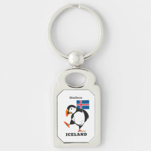 Llavero Nombre personalizado Islandia