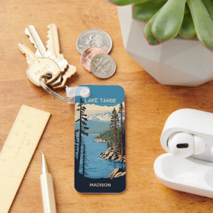 Llavero Nombre personalizado Lago Tahoe