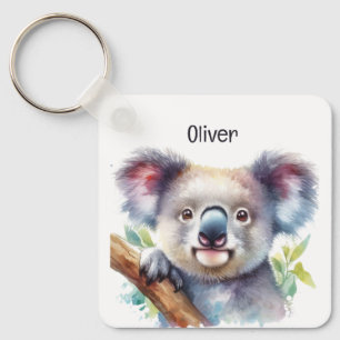 Llavero Nombre personalizado Little Koala Bear Australian 