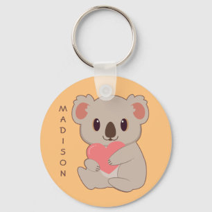 Llavero Nombre personalizado Love Koala