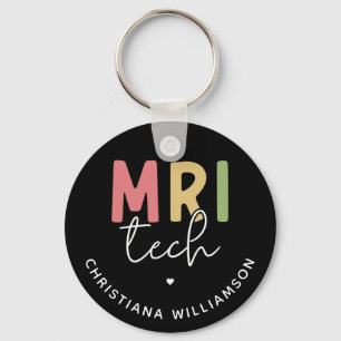 Llavero Nombre personalizado MRI Tech   Regalos Tecnológic