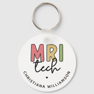 Llavero Nombre personalizado MRI Tech   Regalos Tecnológic