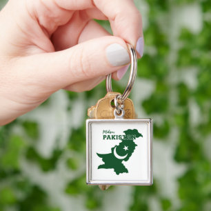 Llavero Nombre personalizado Pakistán