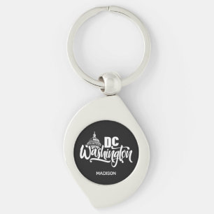 Llavero Nombre personalizado Washington DC