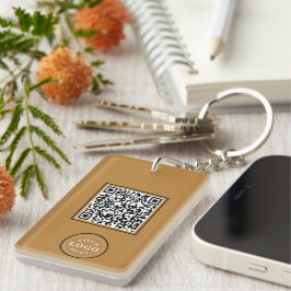Llavero Nombre personalizado y cadena de claves Rectangle 