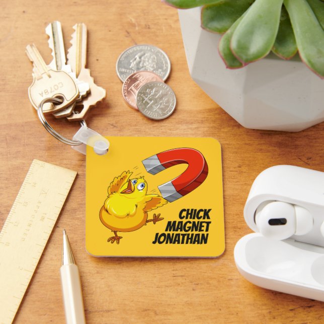 Llavero Nombre personalizado y Magnífico de color (Escritorio )