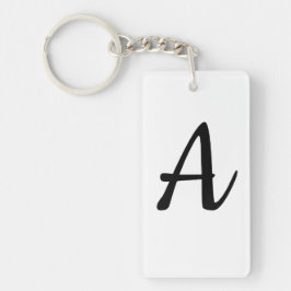 Llavero Nombre que comienza con A