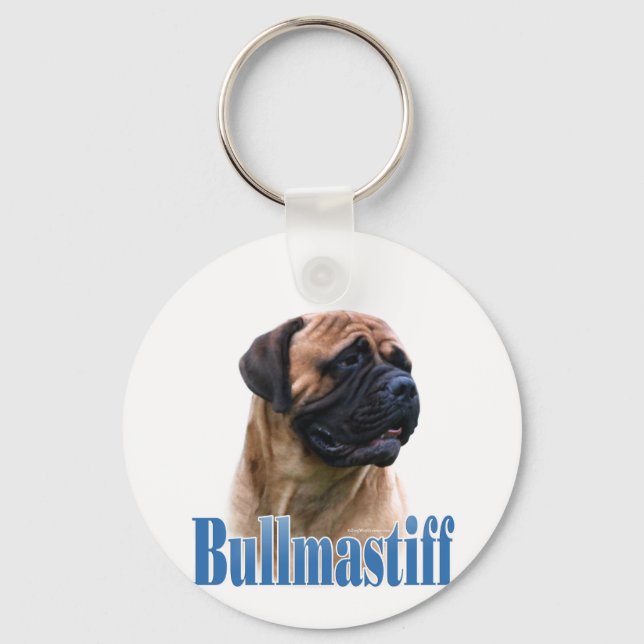 Llavero Nombre Red Bullmastiff (Anverso)
