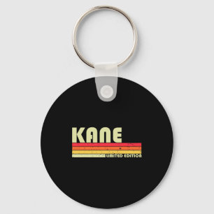 Llavero Nombre regalo Kane Personalizado Divertido Retro V