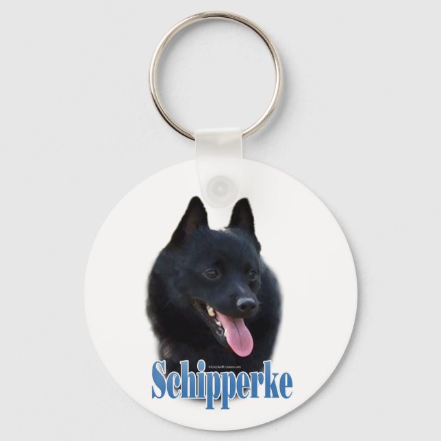 Llavero Nombre Schipperke (Anverso)
