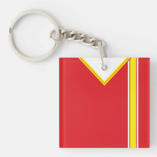 Llavero Nombre y número Soccer Jersey Keyring, Fútbol