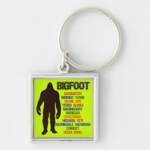 Llavero Nombres de Bigfoot