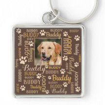 Nombres de fotos personalizados| Perro marrón