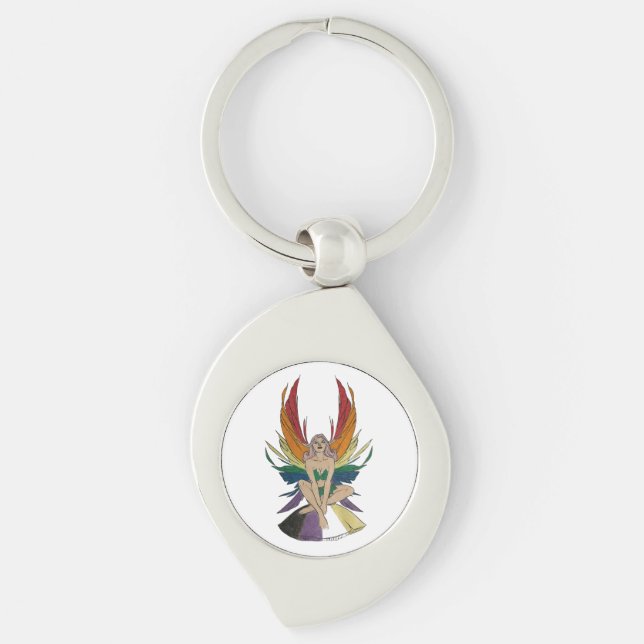 Llavero Non-binary Faerie (Anverso)