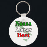 Llavero Nonna (Italian Grandmother)m Knows Best<br><div class="desc">Nonna (Italian Grandmother)m Knows Best.. This is a great way to show your Italian pride. Great for a t-shirt or t-shirts,  aprons,  buttons,  magnets and more... .  Great gift for any occasion especially Christmas,  birthdays,  mother's day and everyday.</div>