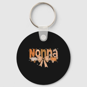 Llavero Nonna Pumpkin Fall Coquette Bow Thankending Mom W