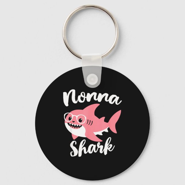 Llavero Nonna Shark Mother's Day Grandma Funny  (Anverso)