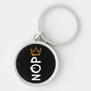 Llavero Nope No Kings América Democracia Anti-Trump I