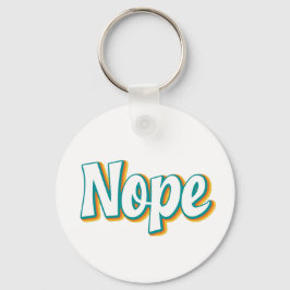 Llavero Nope Retro