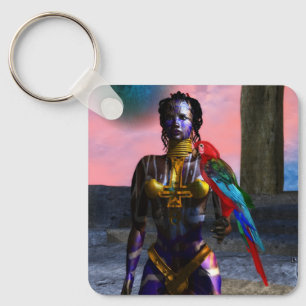 LLAVERO NORA CYBER WARRIOR