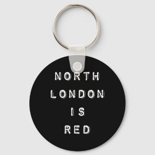 Llavero Norte de Londres es rojo - Arsenal Coyg eslogan de