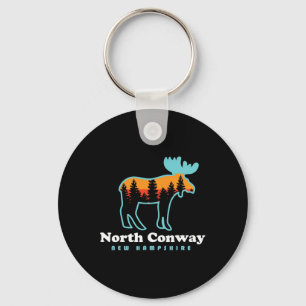 Llavero North Conway New Hampshire Montañas Moose