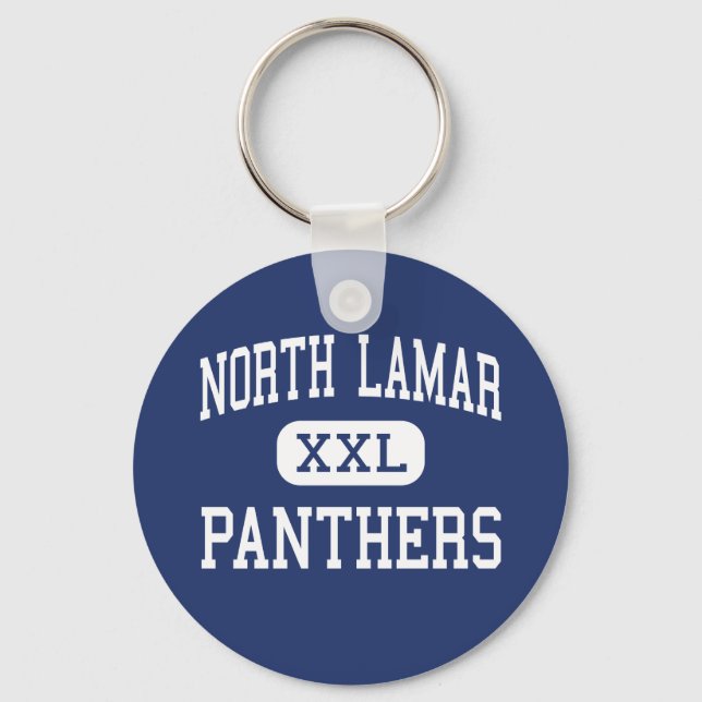 Llavero North Lamar - Panthers - High School - Paris Texas (Anverso)