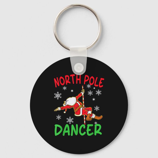 Llavero North Le Dancer Funny Santa Joke  (Anverso)