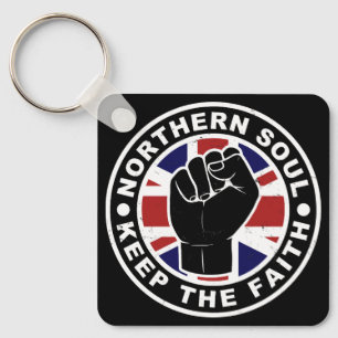 Llavero Northern Soul - Mantén la Fe