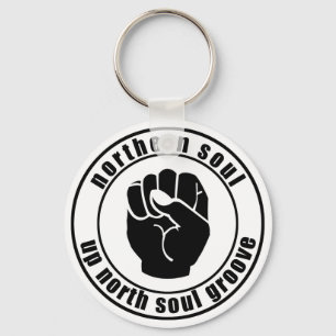 Llavero Northern Soul Patch Up North Soul Groove Keychain