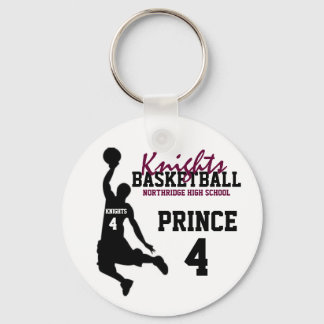 Llavero Northridge Basketball Personalized Keychain