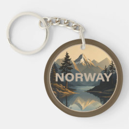 Llavero Noruega Norge Escandinavia Europa