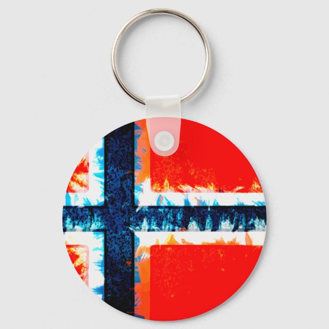 Llavero Noruega Norway (Anverso)
