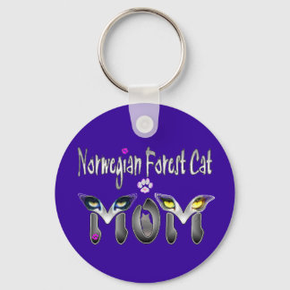 Llavero Norwegian Forest Cat Mom Gifts