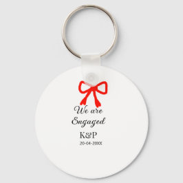 Llavero Nos comprometemos a añadir nombre letra arco rojo 