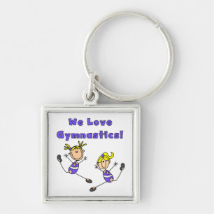 Llavero Nos encanta la gimnasia