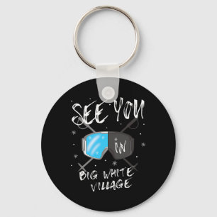 Llavero Nos Vemos En Big White Village Senderismo Vacacion
