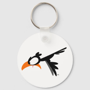 Llavero Nose-buving lil' birdie :) keychain