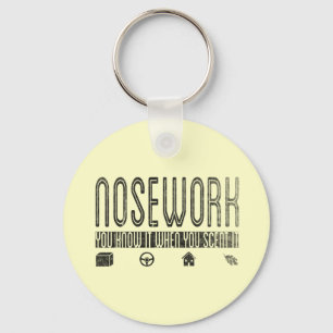 Llavero Nosework canino: Lo sabes cuando lo sientes