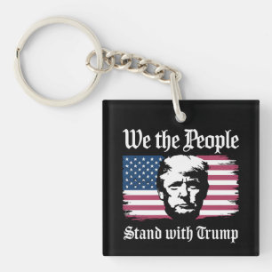 Llavero Nosotros El Pueblo Apoyamos A Donald Trump Apoyo 2