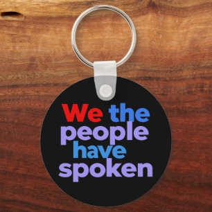 Llavero Nosotros, el pueblo, hemos hablado para celebrar e