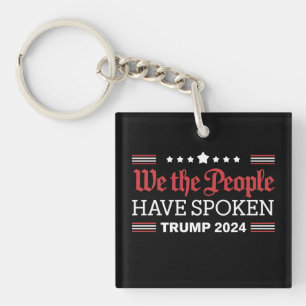 Llavero Nosotros El Pueblo Hemos Hablado Trump 2024