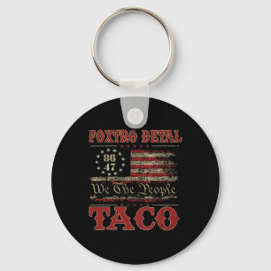 Llavero Nosotros El Pueblo Taco Foxtrot Delta Taco 2 