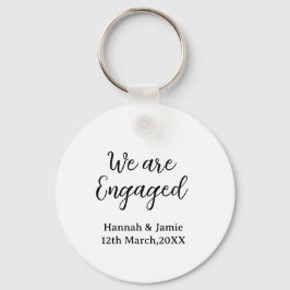 Llavero Nosotros estamos comprometidos nombre fecha caligr