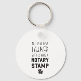 Llavero Not a Lawyer Notary Public Keychain Gift
