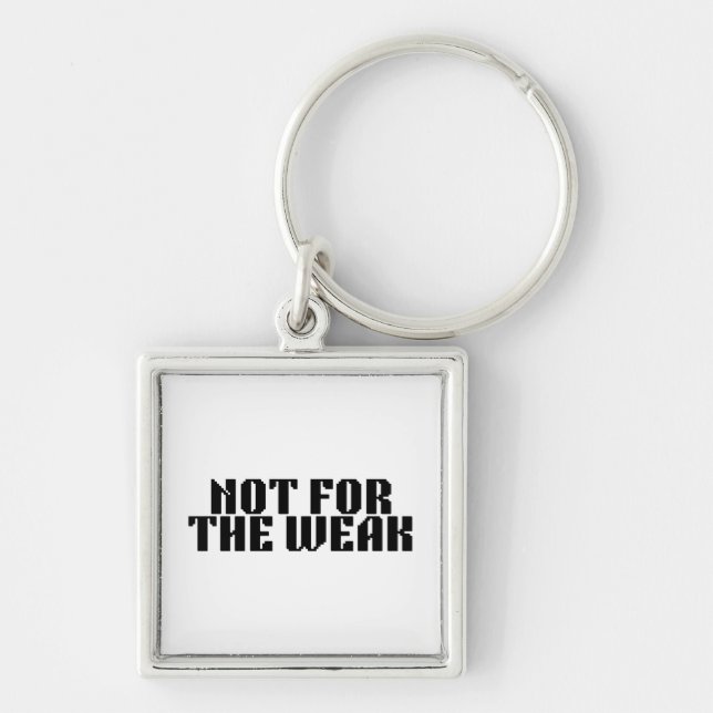 Llavero Not For The Weak Brutalist Key Ring (Frente)